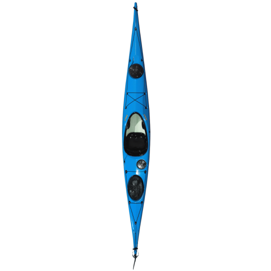 Zegul Reval LV A-core blue sea kayak for touring