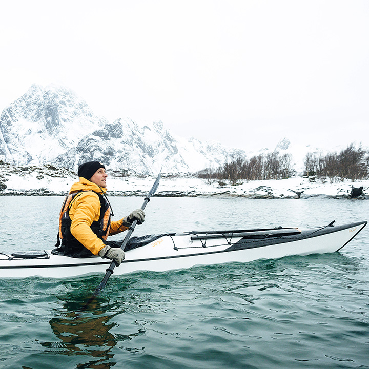 Lofoten is one of the best places for outdoor activities and kayaking.